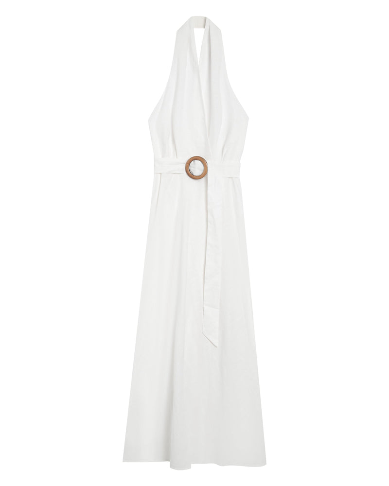 Rosamour Long Dress - Ecru