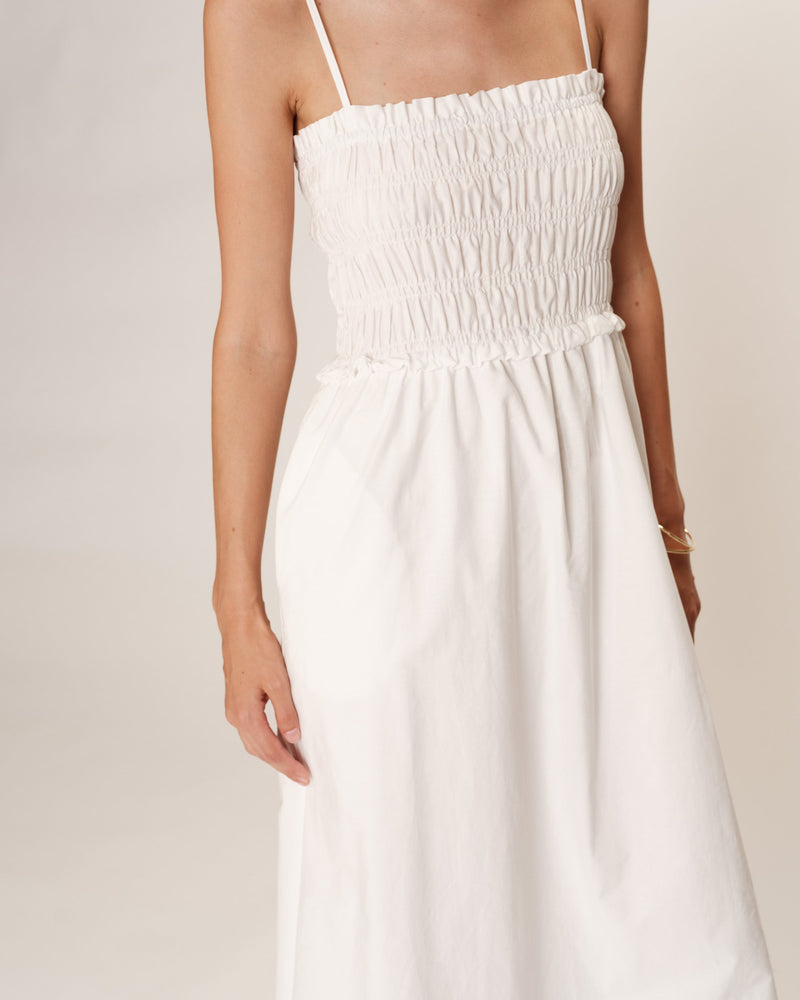 Rosebella Long Dress - Ecru