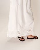 Rosebella Long Dress - Ecru
