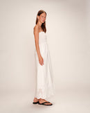 Rosebella Long Dress - Ecru