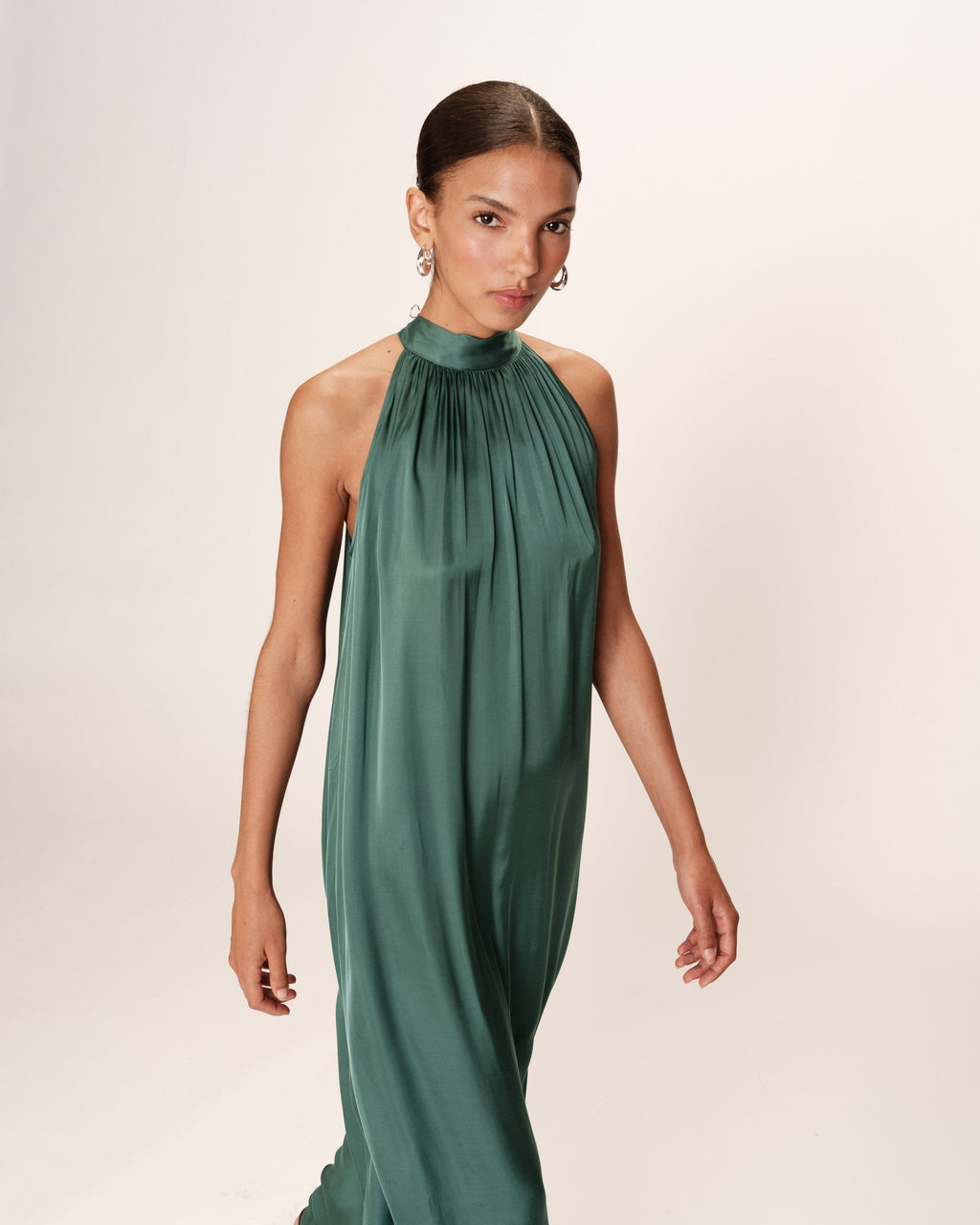 Vestido Midi Rosa - Esmeralda