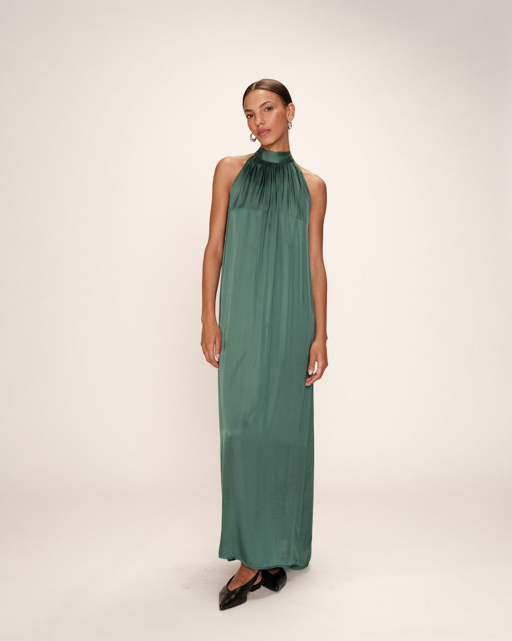 Vestido Midi Rosa - Esmeralda