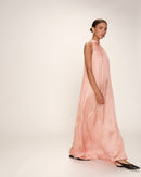 Vestido midi rosa - Rosa