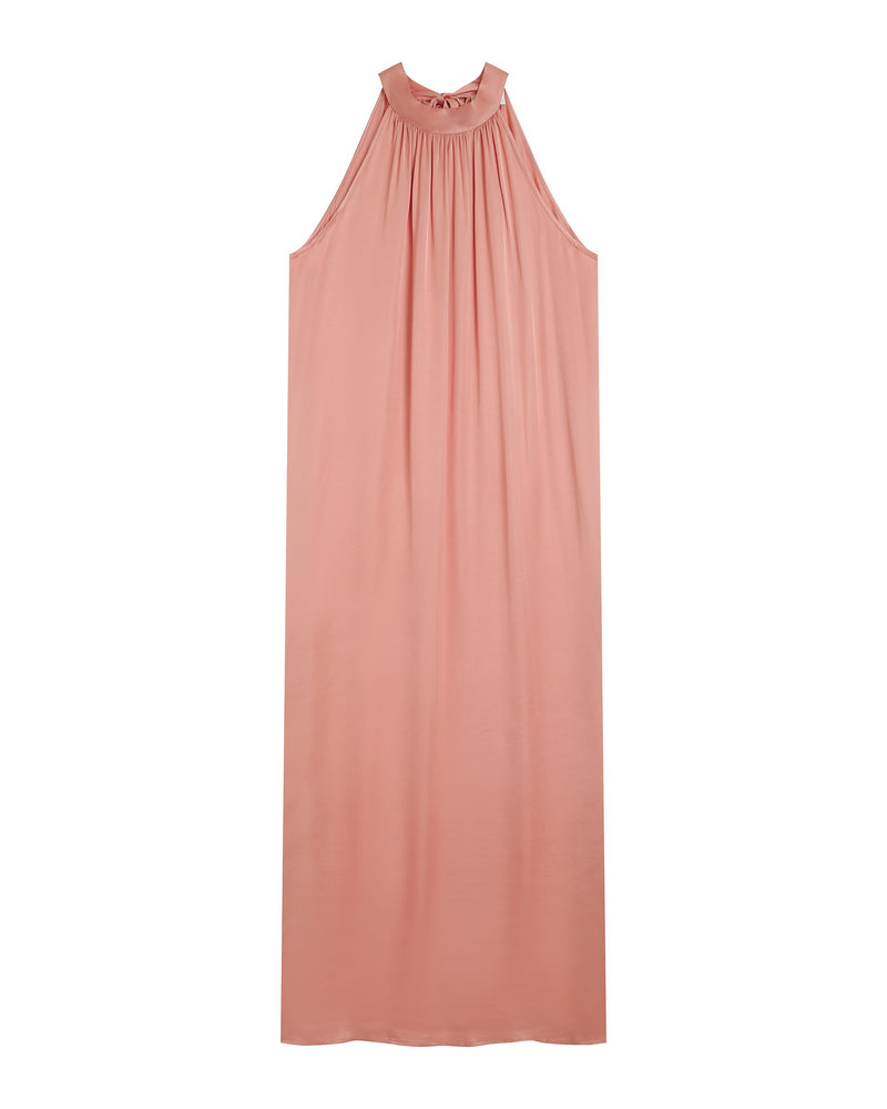 Vestido midi rosa - Rosa