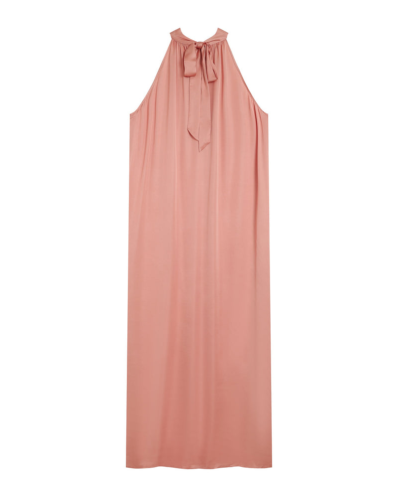 Vestido midi rosa - Rosa