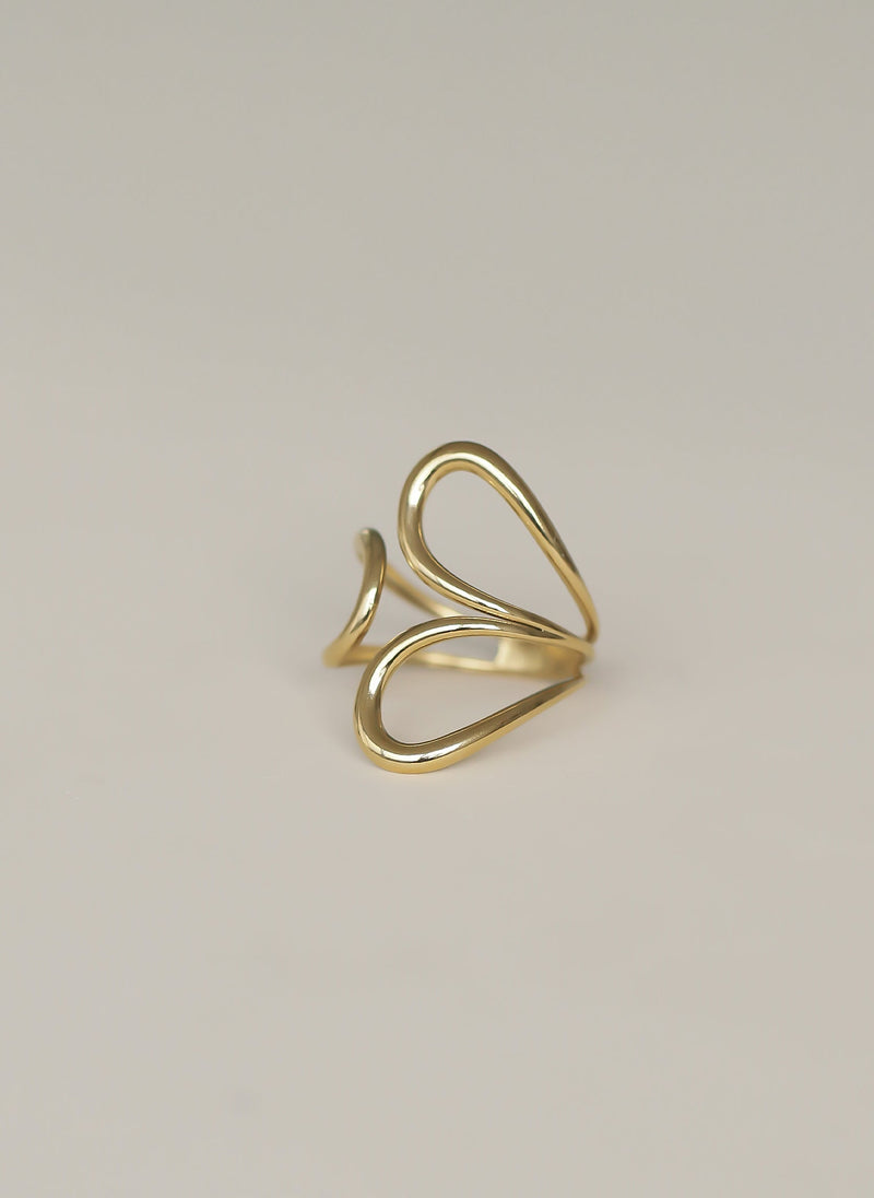 Bague Large Rose