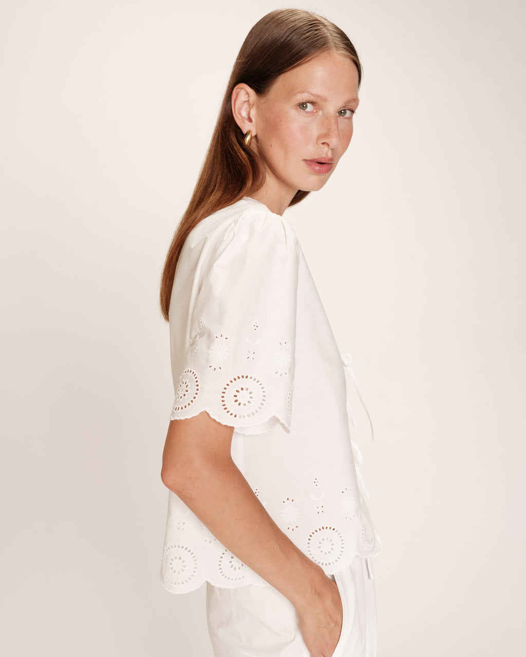 Rosie Blouse - Ecru