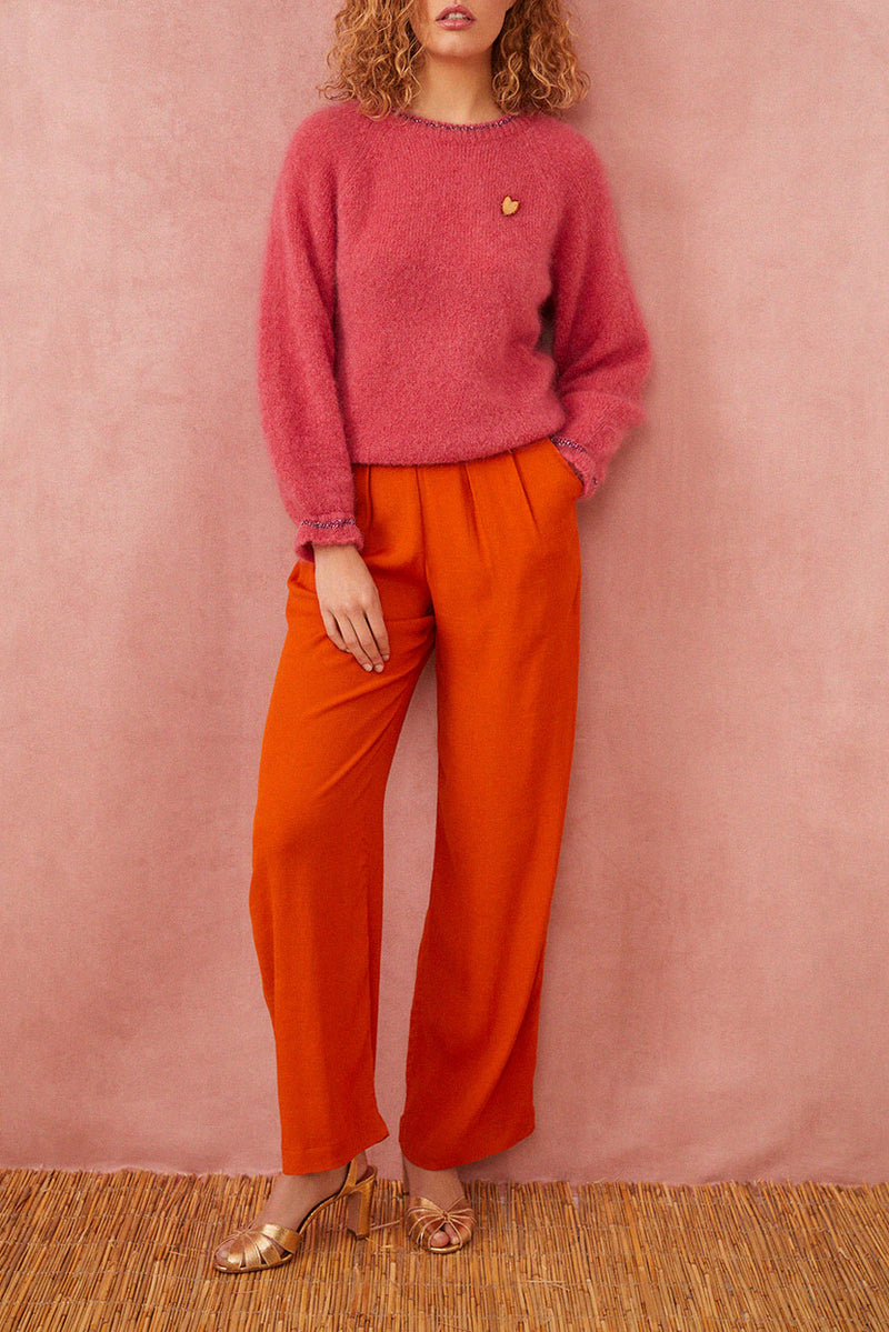 Rositana Pants - Orange Brulee