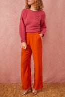 Rositana Pants - Orange Brulee
