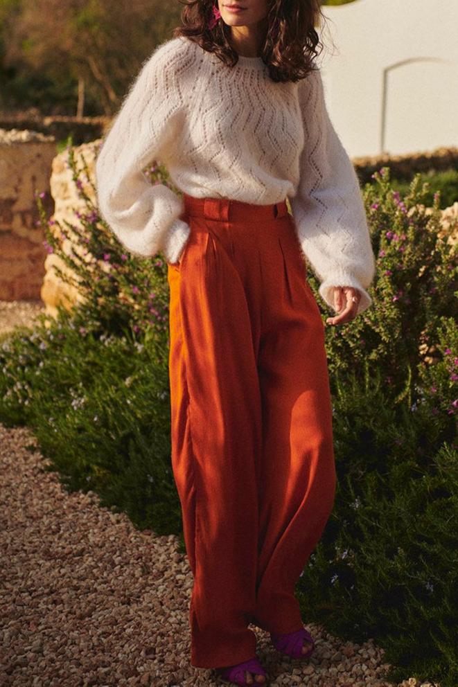 Pantalón Rositana - Naranja Brulée