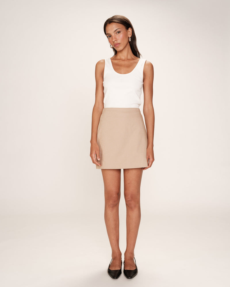 Falda Roso - Beige