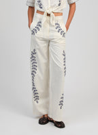 Pantalon Rossalie Ecru