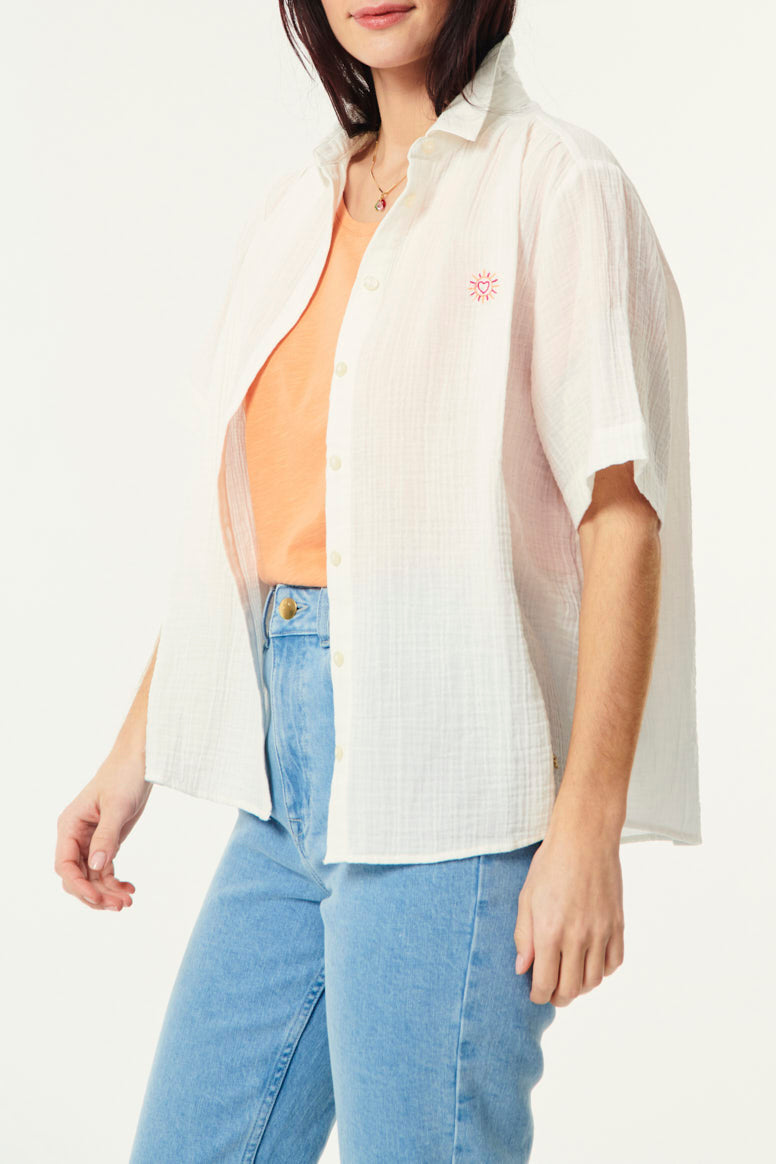 Rosy Shirt - Ecru