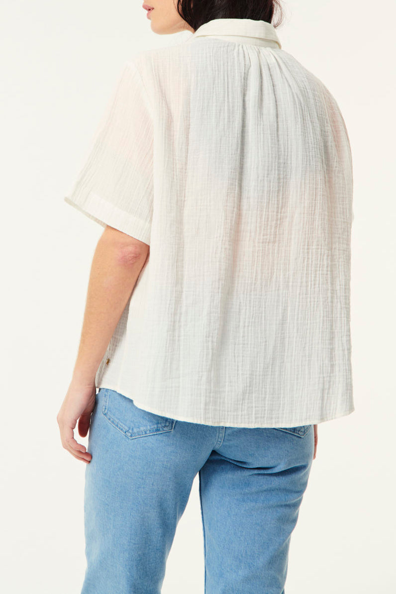 Rosy Shirt - Ecru