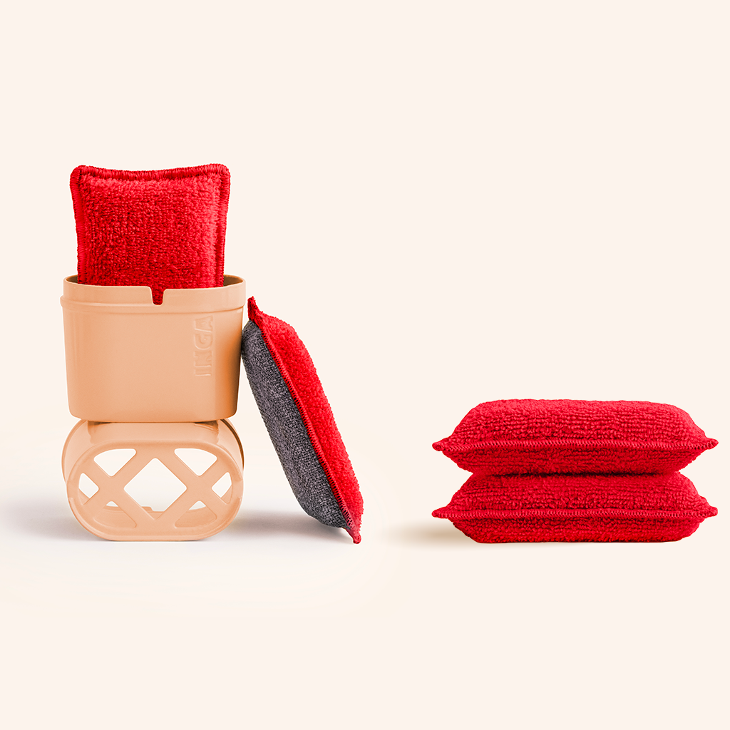 Set Spugne E Spugne Per Bagno