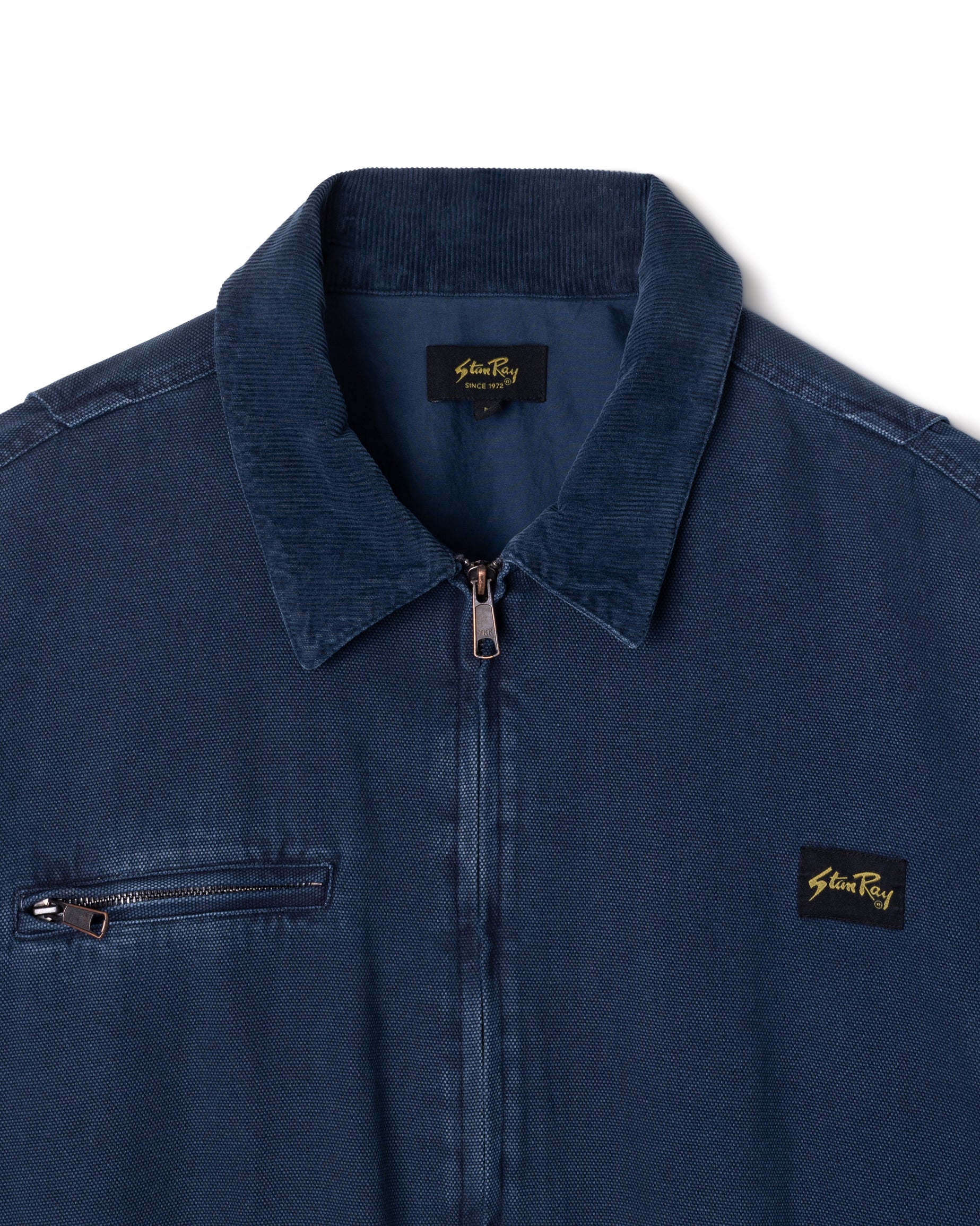 Roughneck Collared Bomber - Washed Navy