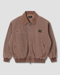 Roughneck Collared Bomber - Washed Acorn
