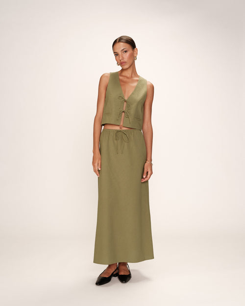Redhead Skirt - Green