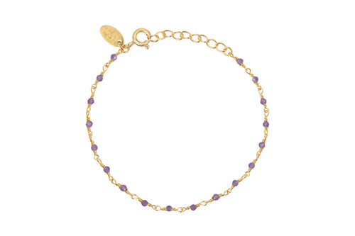 Bracelet Dore Roxana Amethyste