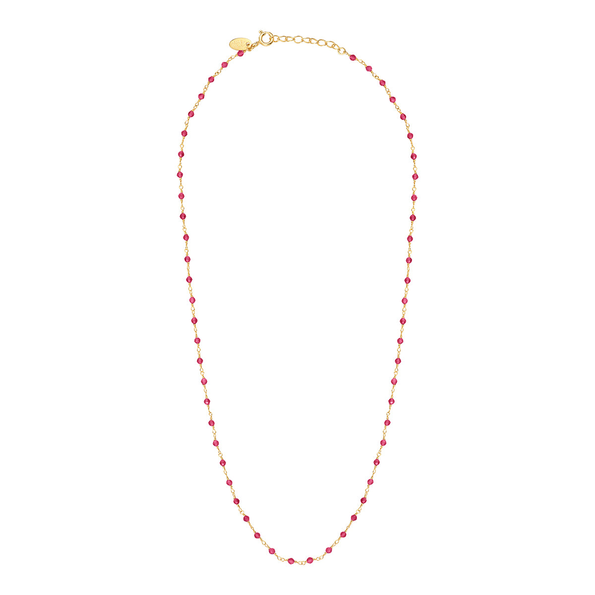 Collier Roxana Long 45Cm Onyx Rose