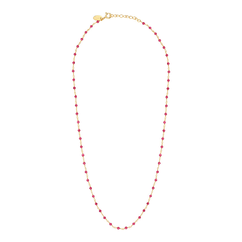 Collier Roxana Long 45Cm Onyx Rose
