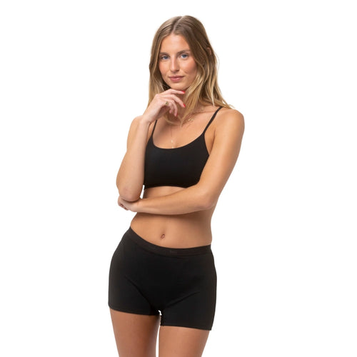 Boxer Menstruel Roxy - Black Onyx