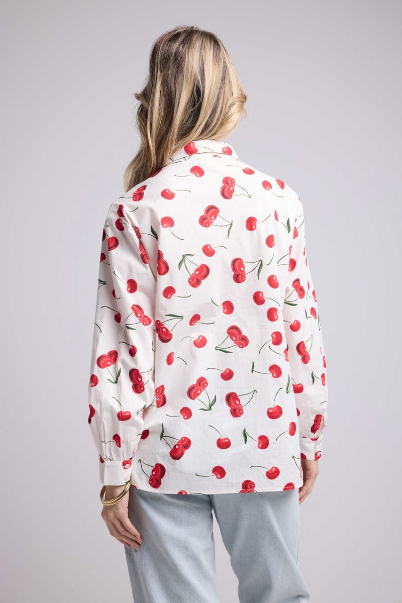 Chemise - Blanc Et Rouge