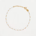 Bracelet " Amada Blanc" Or Jaune 375/1000