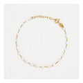 “Amada White” Bracelet 375/1000 Yellow Gold