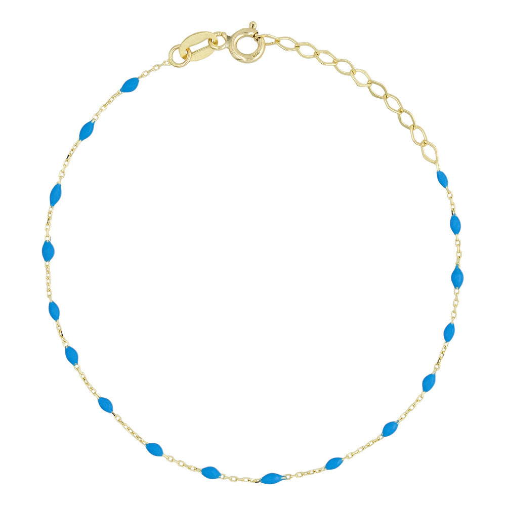Pulsera Amada Turquesa - Oro amarillo