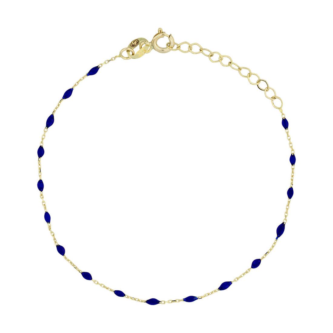 Bracciale "Amada Bleu" Oro Giallo 375/1000