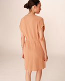 Vestido Corto Rozana Camel