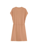 Vestido Corto Rozana Camel