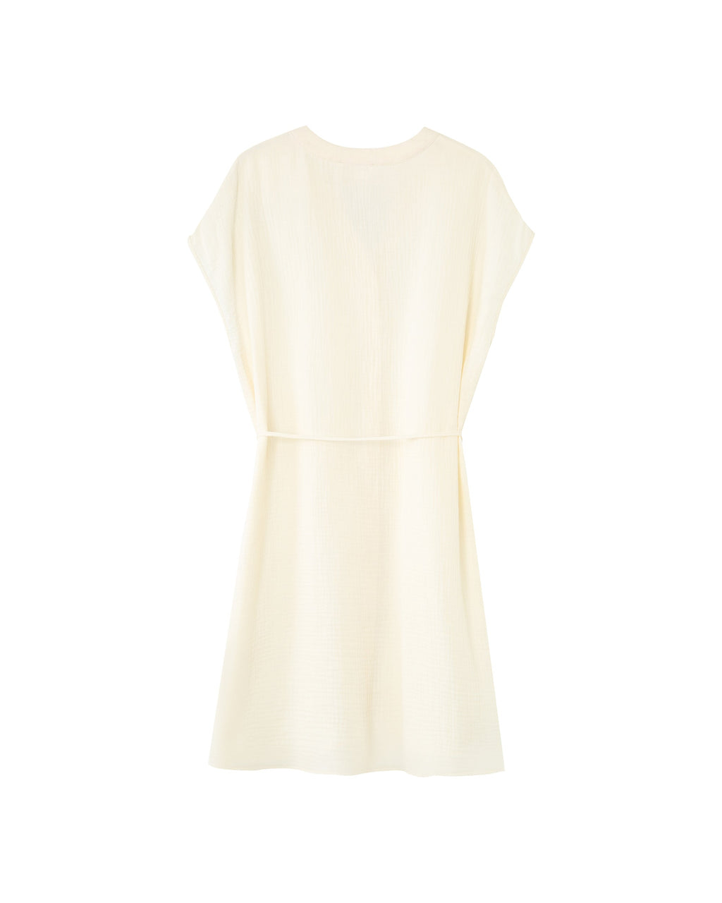 Rozana Short Dress - Ecru