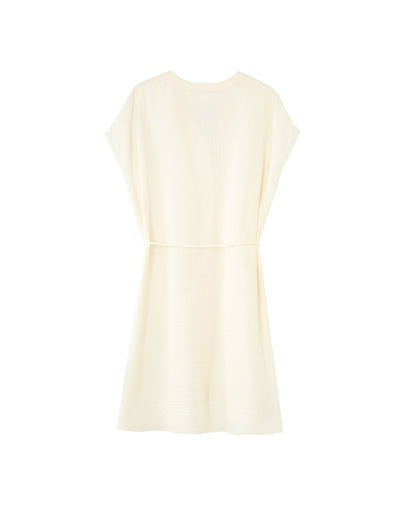 Robe Courte Rozana - Ecru