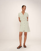 Robe Courte Rozana - Menthe
