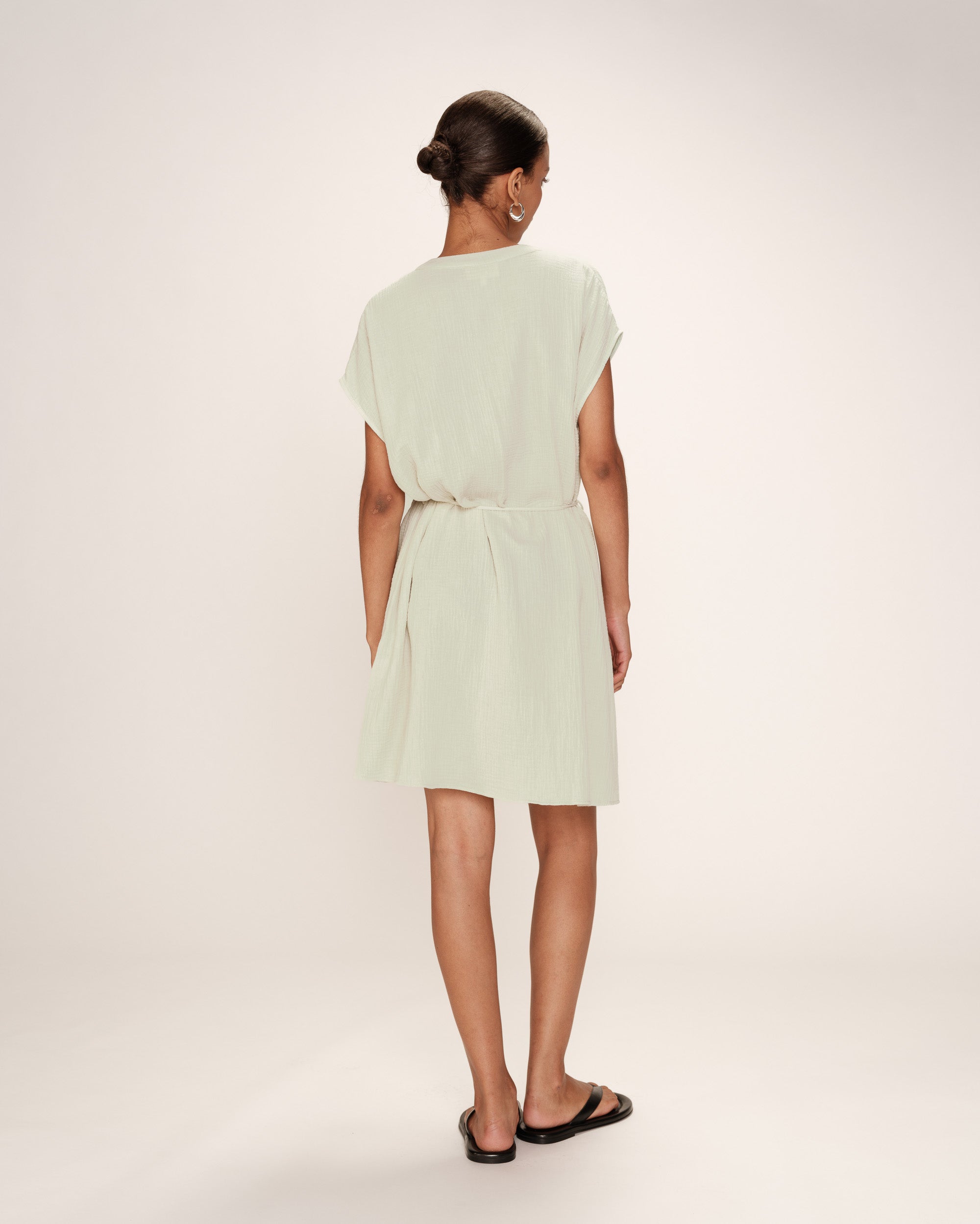 Robe Courte Rozana - Menthe
