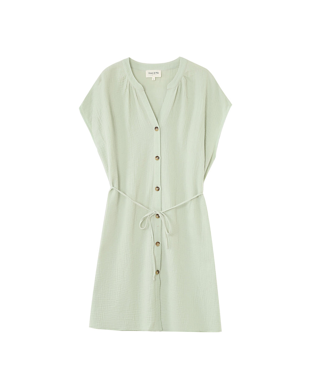 Robe Courte Rozana - Menthe