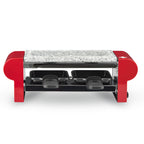 Raclette & Cooking Stone - 2 People - Red