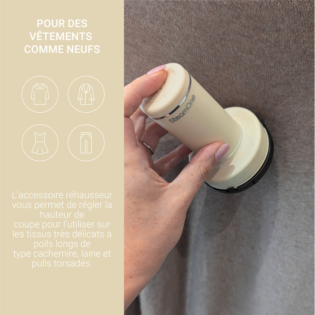 Pack - Karl XL Steamer + Lint Shaver - Beige