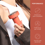 Pack - Steamer KARL XL + Rasoir Anti-Peluche - Terracotta