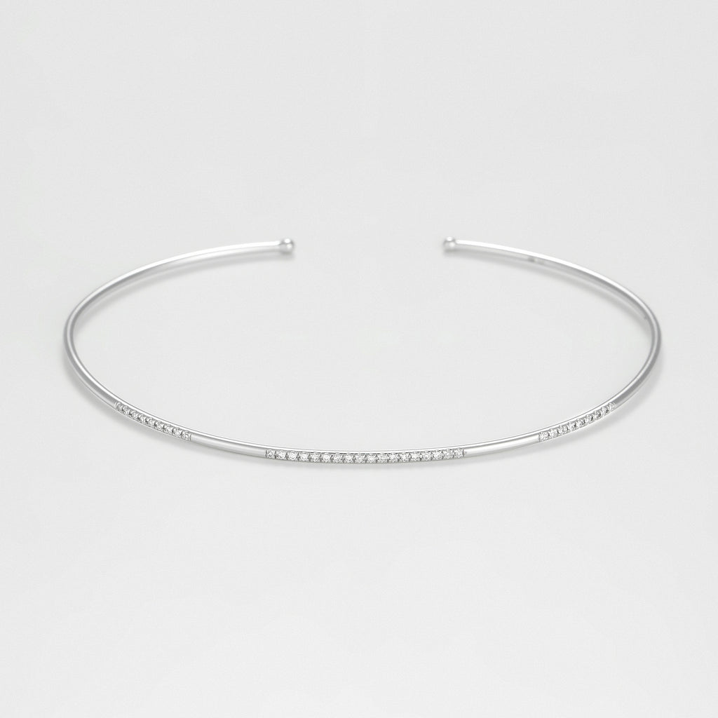 Bracelet "Divided Line Bangle" Diamants 0,07Ct/36