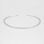 Brazalete “Divided Line Bangle” Diamantes 0.07Ct/36 – Oro blanco