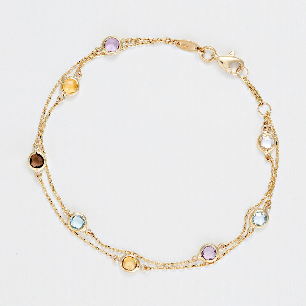 Bracelet "Colormix" - 3,19Ct/7