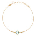 Pulsera "Belle Topaze" Oro Amarillo 375/1000