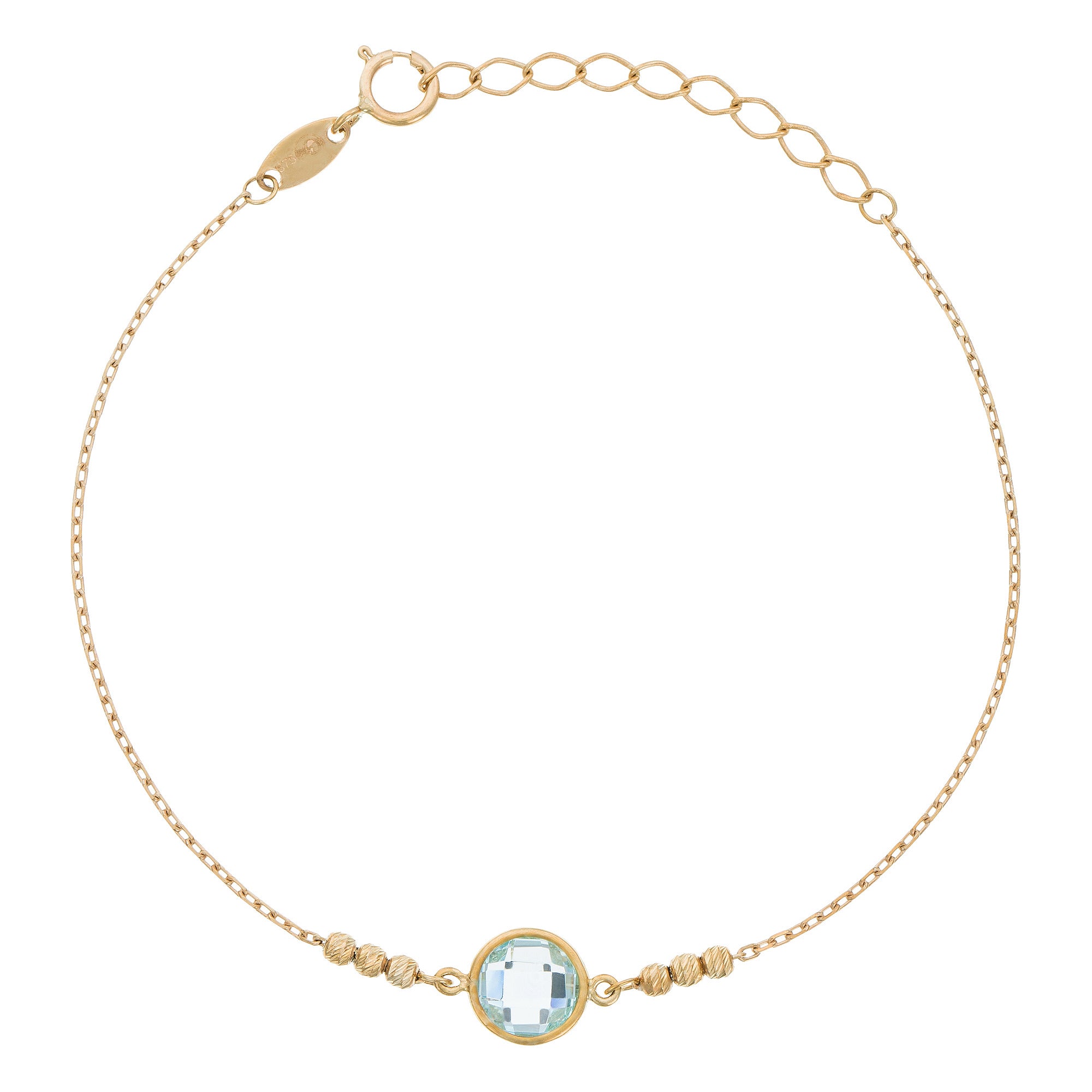 Pulsera "Belle Topaze" Oro Amarillo 375/1000