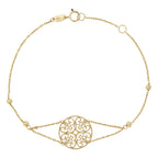Pulsera "Soleil" - Oro Amarillo 375/1000