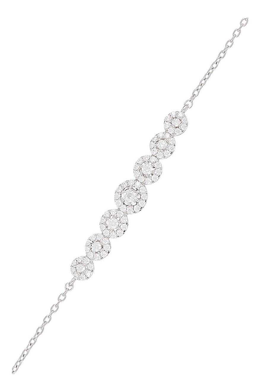 “Tiadem” Bracelet 375/1000 White Gold
