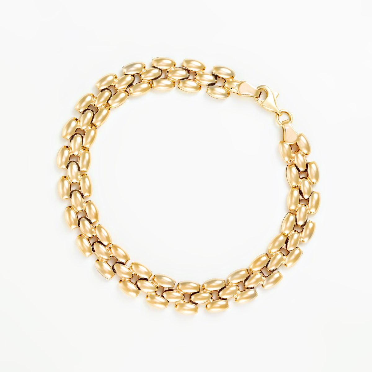 Bracciale "Murphy" in oro giallo 375/1000 - Oro giallo 375/1000