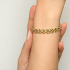 Bracelet "Murphy" Or Jaune 375/1000